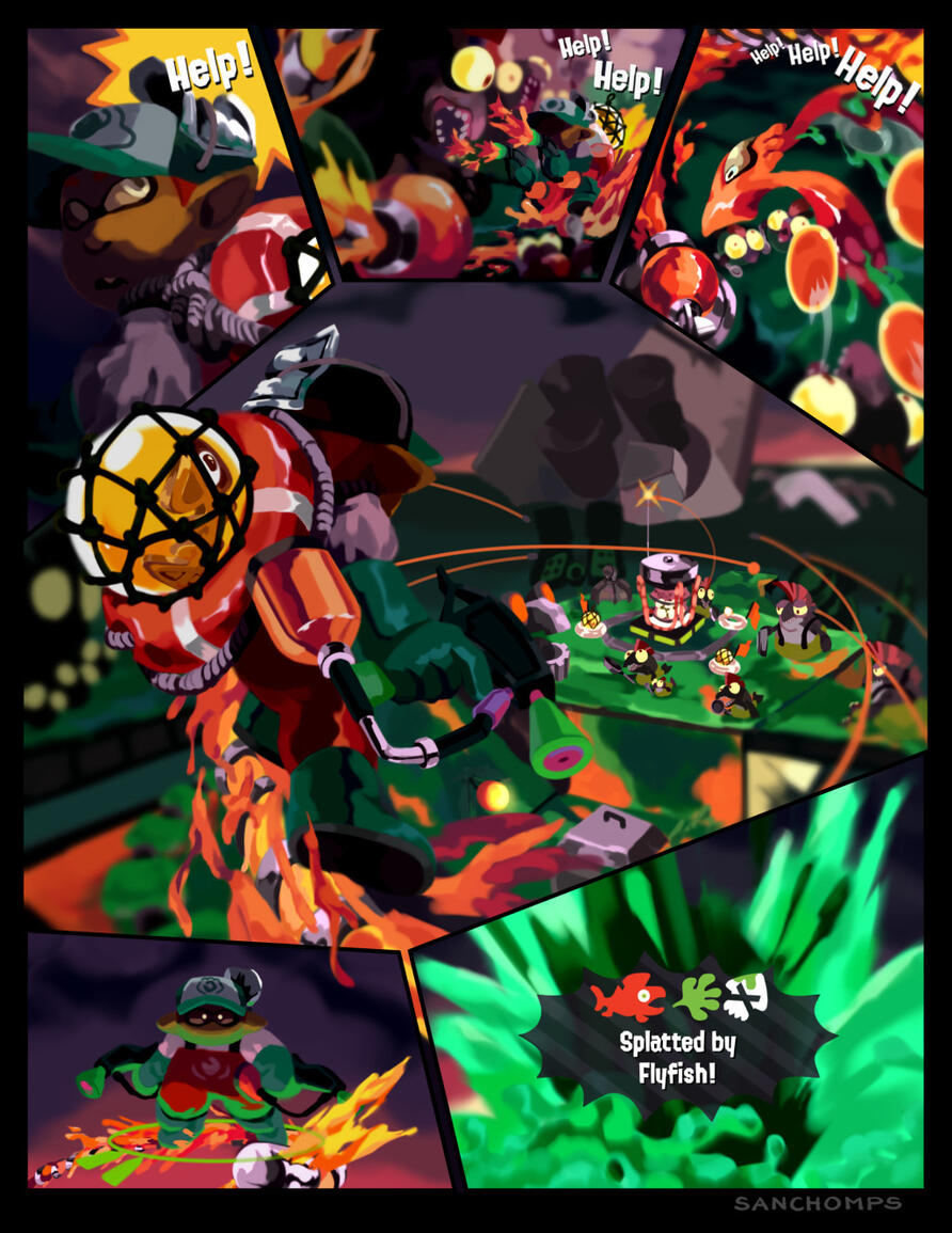 Contributor piece for Salmon Run Zine, 2019.